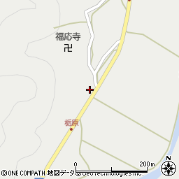 兵庫県朝来市生野町栃原177周辺の地図