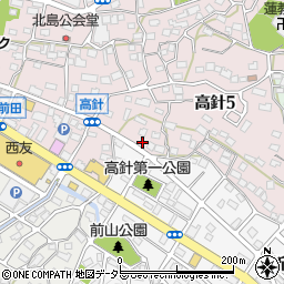 愛知県名古屋市名東区高針5丁目725周辺の地図