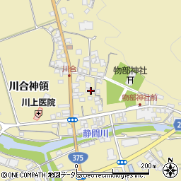 島根県大田市川合町川合神領1552周辺の地図