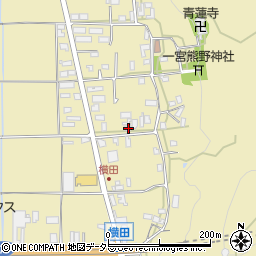 兵庫県丹波市氷上町横田448周辺の地図