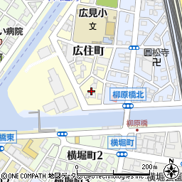 愛知県名古屋市中川区広住町6周辺の地図