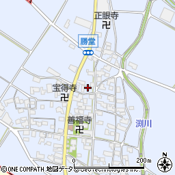 滋賀県東近江市勝堂町1124周辺の地図