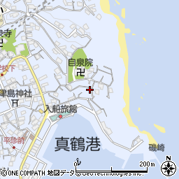 神奈川県足柄下郡真鶴町真鶴42周辺の地図