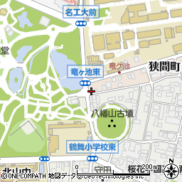 愛知県名古屋市昭和区狭間町1周辺の地図