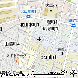 愛知県名古屋市昭和区雪見町1丁目4周辺の地図