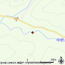 京都府南丹市日吉町中世木芝原周辺の地図