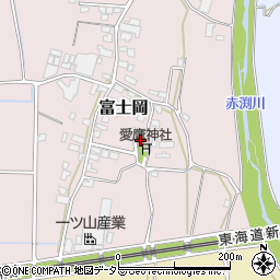 花守町公民館周辺の地図
