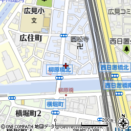 愛知県名古屋市中川区柳堀町9周辺の地図