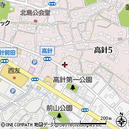 愛知県名古屋市名東区高針5丁目729周辺の地図