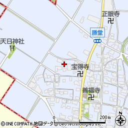 滋賀県東近江市勝堂町1110周辺の地図