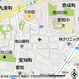 愛知県名古屋市中川区愛知町18-14周辺の地図