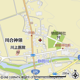 島根県大田市川合町川合神領1551周辺の地図