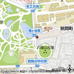 愛知県名古屋市昭和区狭間町3周辺の地図