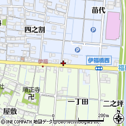 愛知県あま市七宝町伊福鍛治屋前50周辺の地図