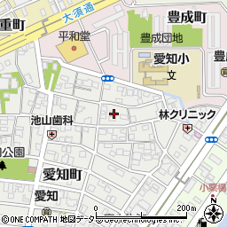 愛知県名古屋市中川区愛知町18-19周辺の地図