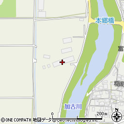 兵庫県丹波市氷上町新郷512周辺の地図