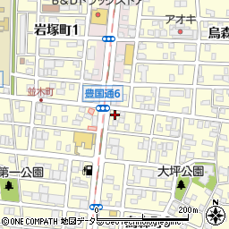 日本料理吉良周辺の地図