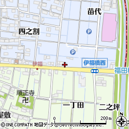 愛知県あま市七宝町伊福鍛治屋前48周辺の地図