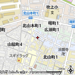 愛知県名古屋市昭和区雪見町1丁目2-2周辺の地図