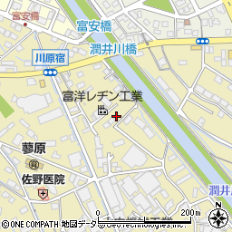 静岡県富士市蓼原1076周辺の地図