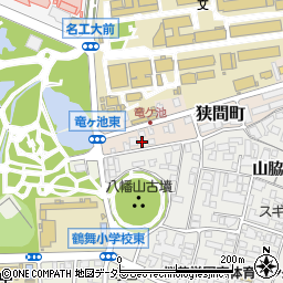 愛知県名古屋市昭和区狭間町7周辺の地図