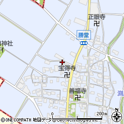 滋賀県東近江市勝堂町1113周辺の地図