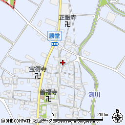 滋賀県東近江市勝堂町1011周辺の地図