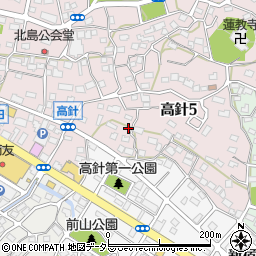 愛知県名古屋市名東区高針5丁目716周辺の地図