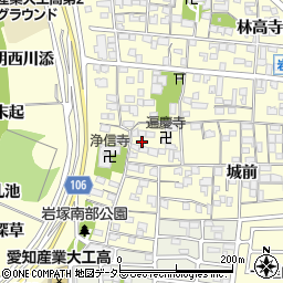愛知県名古屋市中村区岩塚町郷中67周辺の地図