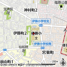 名古屋市立伊勝小学校　トワイライトスクール周辺の地図
