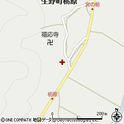兵庫県朝来市生野町栃原200周辺の地図
