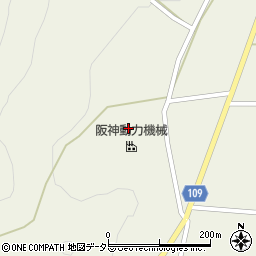 兵庫県丹波市氷上町新郷1383周辺の地図