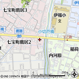愛知信用金庫七宝支店周辺の地図