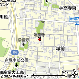 愛知県名古屋市中村区岩塚町郷中63周辺の地図