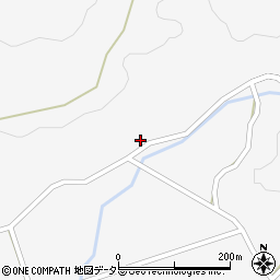 愛知県北設楽郡設楽町東納庫薮下周辺の地図