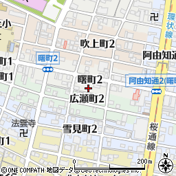 愛知県名古屋市昭和区曙町2丁目6周辺の地図