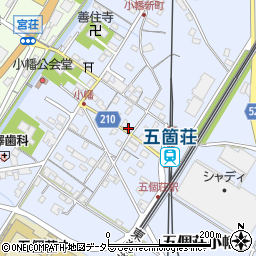 滋賀県東近江市五個荘小幡町602周辺の地図