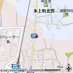 三和部品株式会社　石生営業所周辺の地図