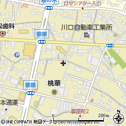 静岡県富士市蓼原166周辺の地図