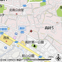 愛知県名古屋市名東区高針5丁目728周辺の地図