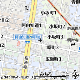 愛知県名古屋市昭和区曙町3丁目3周辺の地図
