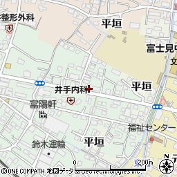 三菱商事エネルギー富士駅北ＳＳ周辺の地図