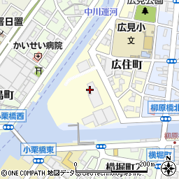 愛知県名古屋市中川区広住町10周辺の地図