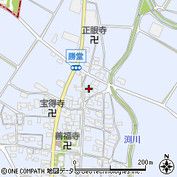 滋賀県東近江市勝堂町1010周辺の地図