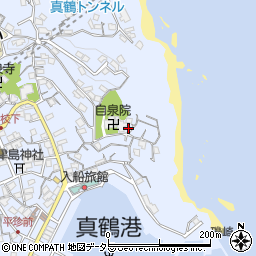 神奈川県足柄下郡真鶴町真鶴64周辺の地図