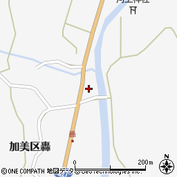 兵庫県多可郡多可町加美区轟544周辺の地図