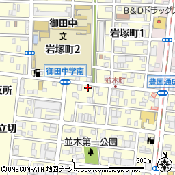 東郷畳店周辺の地図