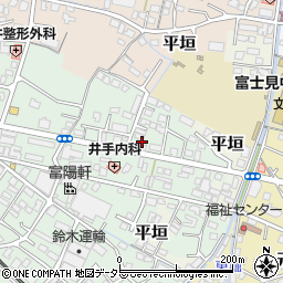 富士車検　整備センター周辺の地図