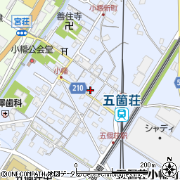 山川化粧品店周辺の地図