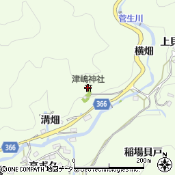 愛知県豊田市二タ宮町周辺の地図